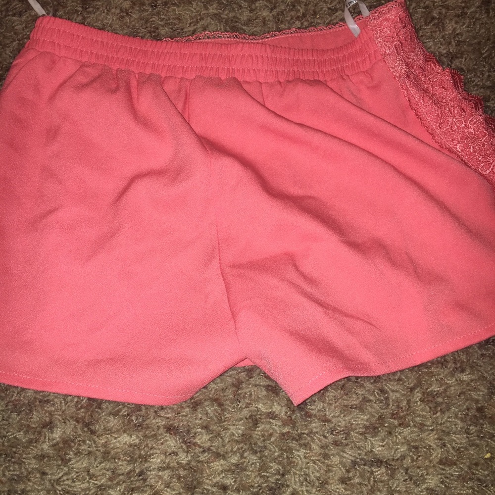 High waisted shorts